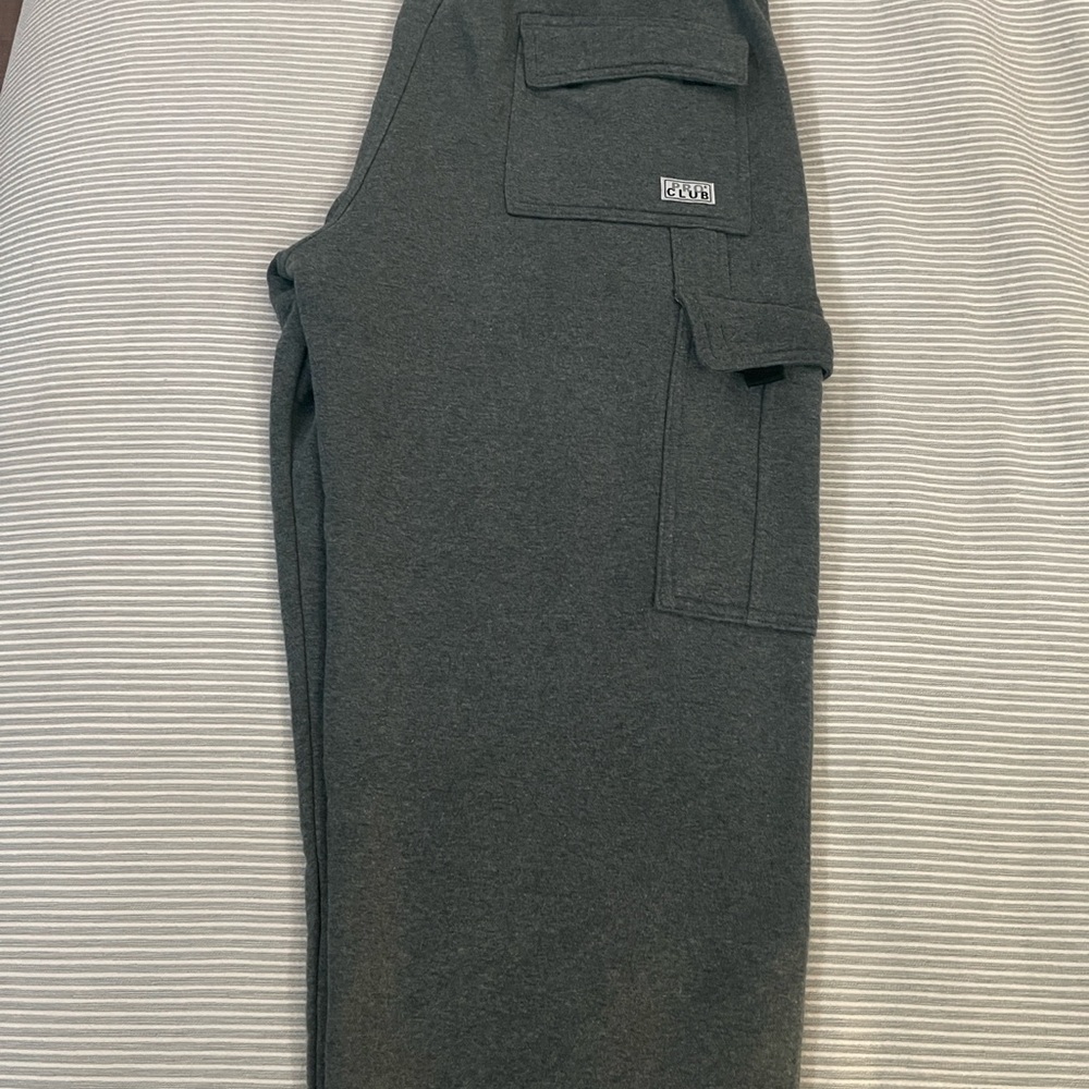 Men's Dark Grey Sweatpants Pro Club